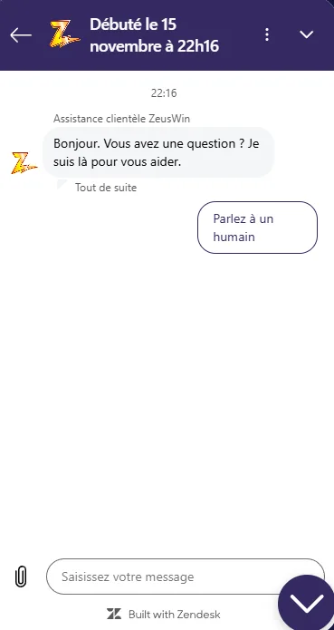 zeuswin casino chat client