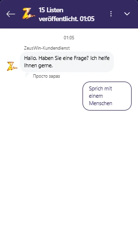 zeuswin casino chat